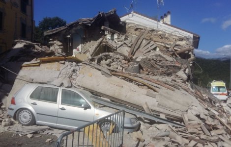 Bilantul seismului din Italia a crescut la 73 de morti, iar peste 150 de persoane sunt inca disparute