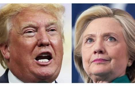 Hillary Clinton si Donald Trump se acuza reciproc de rasism