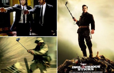  Top  Armele au fost inlocuite cu selfie stick-uri in filme celebre