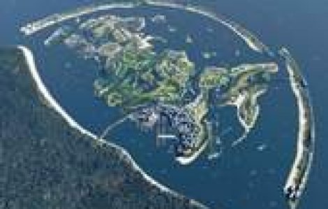 Arhipelag artificial in Marea Neagra