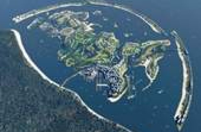 Arhipelag artificial in Marea Neagra