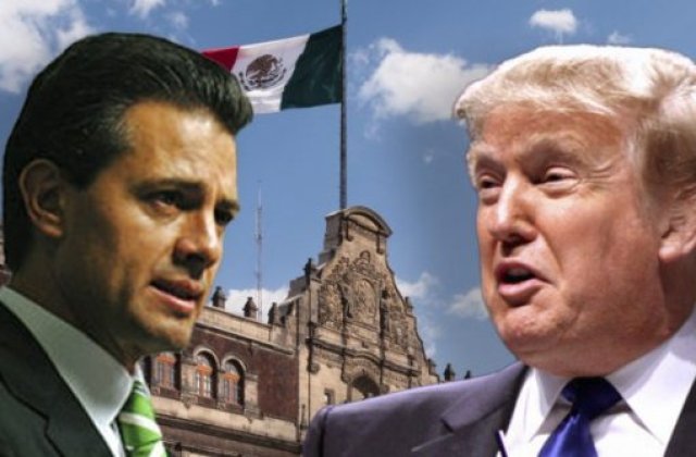 Trump insista ca Mexic sa plateasca pentru zidul de la granita / Presedintele Mexicului spune ca Trump e periculos