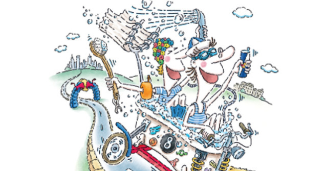 Cele mai traznite masinarii prind viteza in Parcul Colina din Cluj Napoca, la Red Bull Soapbox Race