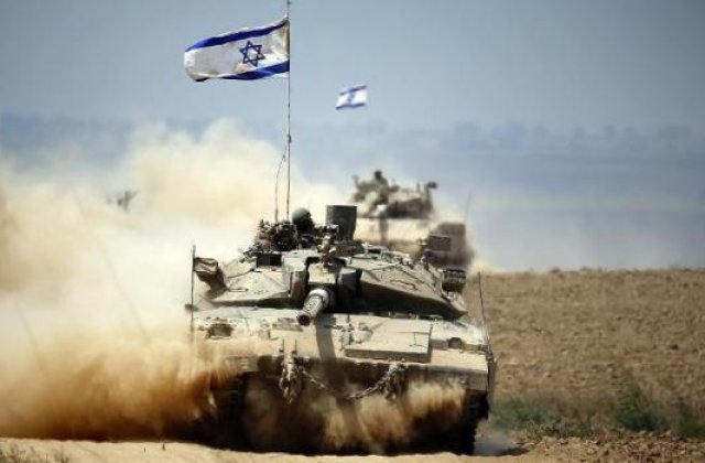 Israelul ataca armata siriana dupa tiruri cu obuze pe Inaltimile Golan