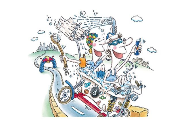 40 de masini artizanale au defilat in fata a peste 15.000 de oameni la cea de a doua editie a Red Bull Soapbox Race