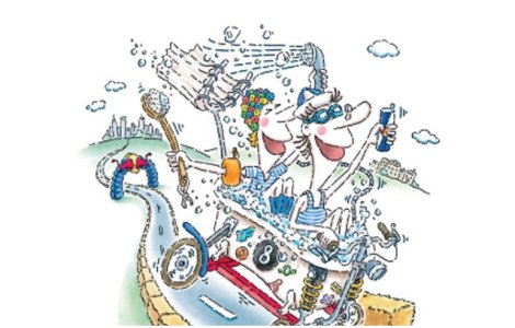 40 de masini artizanale au defilat la Red Bull Soapbox Race