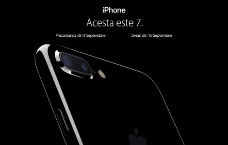 Apple iPhone 7 costa de la aproximativ 3.500 lei, iar 7 Plus, de la 4.100 lei