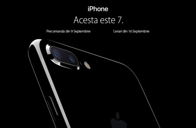 Apple iPhone 7 costa de la aproximativ 3.500 lei, iar 7 Plus, de la 4.100 lei