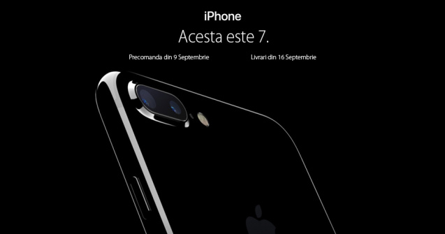 Apple iPhone 7 costa de la aproximativ 3.500 lei, iar 7 Plus, de la 4.100 lei