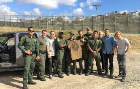 Gardul de granita dintre SUA si Mexic, intarit