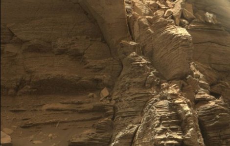 NASA a dat publicitatii noi imagini cu planeta Marte