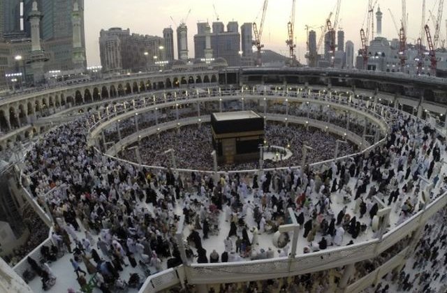 Un milion si jumatate de pelerini la Mecca