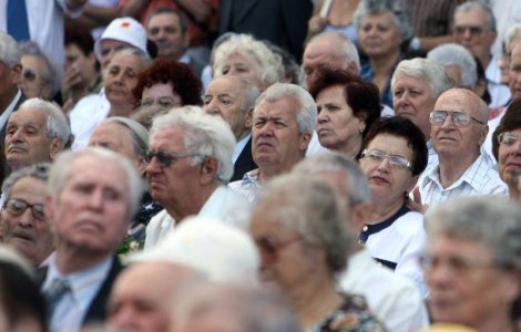 Romania are din ce in ce mai putini pensionari