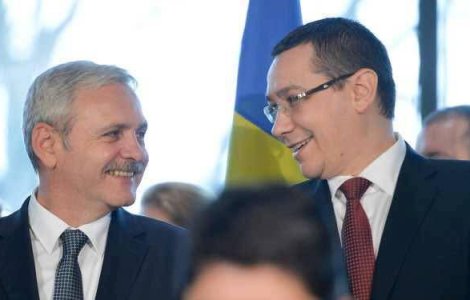Dragnea i-a cerut lui Ponta sa se ocupe de partea financiara a programului de guvernare