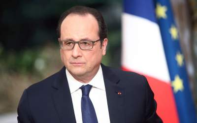 Prima vizita a lui Hollande...
