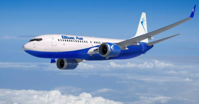 Blue Air introduce al treilea zbor zilnic pe ruta Iasi-Bucuresti
