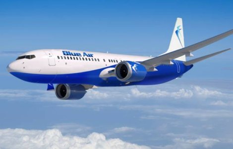 Blue Air introduce al treilea zbor zilnic pe ruta Iasi-Bucuresti