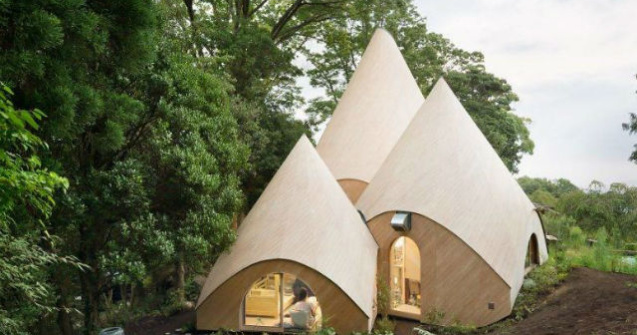 Cea mai frumoasa casa! Arata ca un cort, dar interiorul este superb!