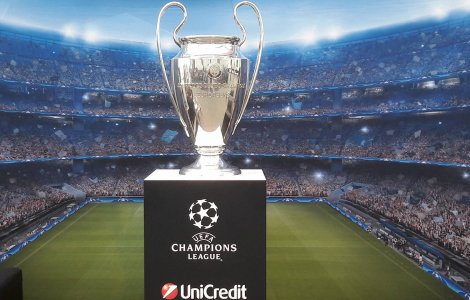 Bucurestenii se vor putea fotografia cu trofeul Ligii Campionilor in acest week-end