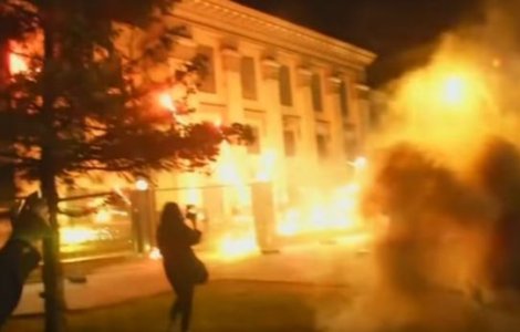 Atac asupra Ambasadei Rusiei la Kiev