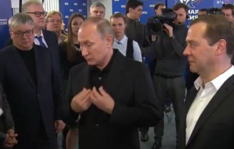 Partidul Rusia Unita a castigat alegerile legislative