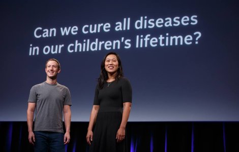 Fondatorul Facebook Mark Zuckerberg doneaza trei miliarde de dolari pentru vindecarea bolilor