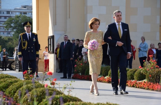 Principesa Margareta si Principele Radu au celebrat 20 de ani de casatorie la Catedrala Reintregirii din Alba Iulia
