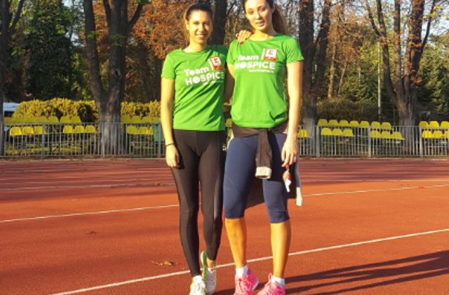 Claudia Pavel alearga la maratonul Bucuresti pentru copiii si adultii cu boli incurabile ingrijiti de HOSPICE Casa Sperantei