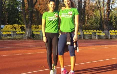 Claudia Pavel alearga la maratonul Bucuresti pentru copiii si adultii cu boli incurabile ingrijiti de HOSPICE Casa Sperantei