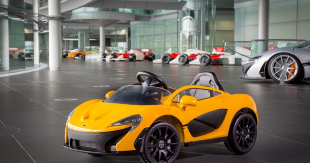 McLaren P1 electric, exclusiv pentru copii