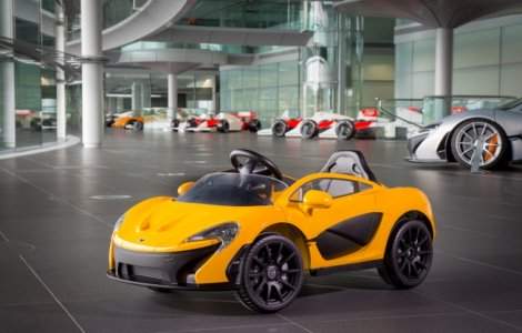 McLaren P1 electric, exclusiv pentru copii