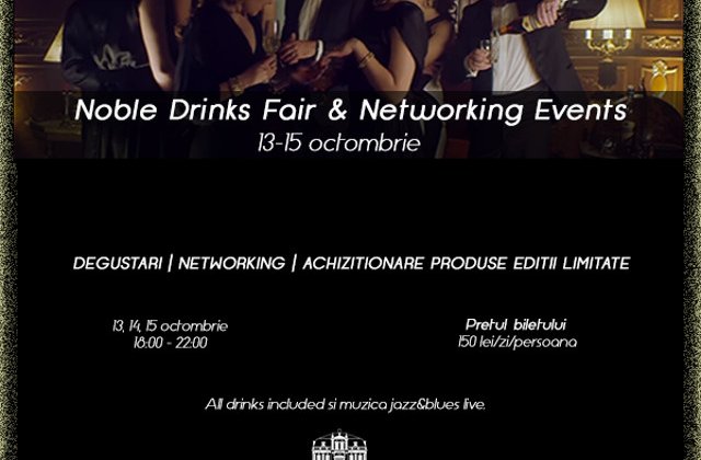 Evenimente de networking si degustare de bauturi rafinate la Palatul Noblesse - Lifestyle Palace
