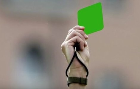 Moment istoric in fotbal: S-a acordat primul cartonas verde