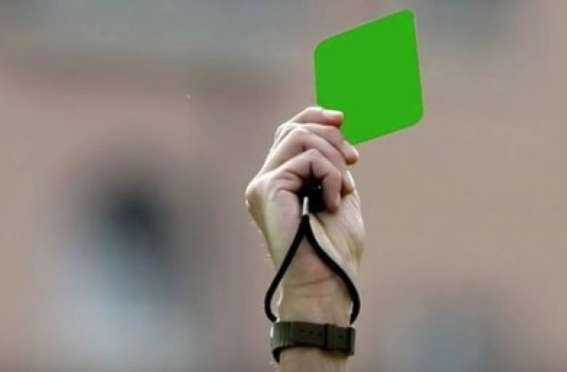 Moment istoric in fotbal: S-a acordat primul cartonas verde