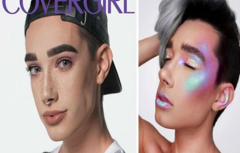 Pentru prima data, un baiat este fata brandului CoverGirl