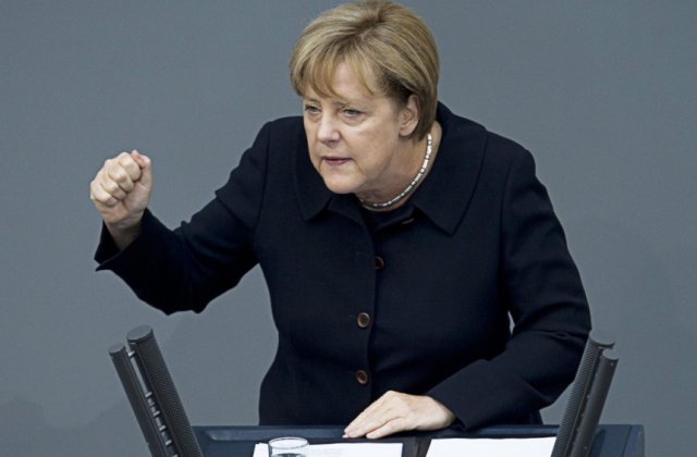 "Eu cred ca suntem foarte aproape de crime de razboi" in Siria, le spune Merkel tinerilor din CDU