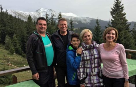 Presedintele Iohannis, cu sotia in Muntii ParanG