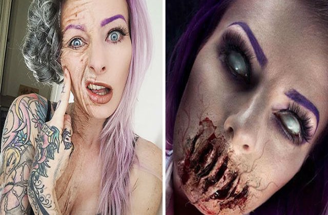 [FOTO] Aceasta artista creeaza machiaje de-a dreptul infricosatoare