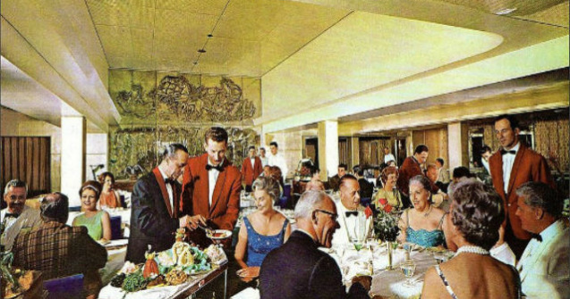  Top  10 fotografii care dezvaluie luxul vaselor de croaziera din trecut