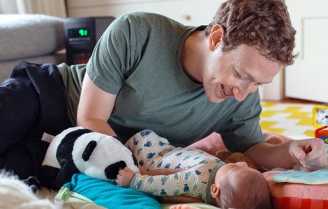 Mark Zuckerberg a dezvaluit primul cuvant rostit de fiica lui