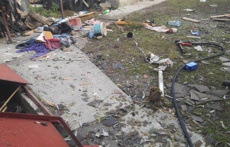 Explozie intr-o casa din Satu Mare. O batrana a ajuns la spital