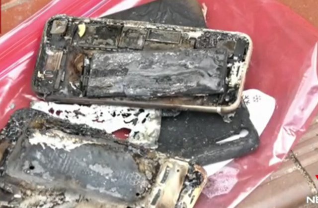 Un iPhone 7 a luat foc in Australia, iar Apple investigheaza incidentul