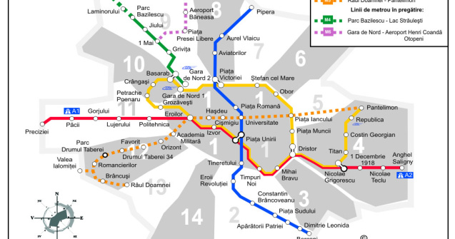 Ministerul Transporturilor vrea sa lanseze licitatia pentru Tronsonul 2 al Magistralei 5 de metrou