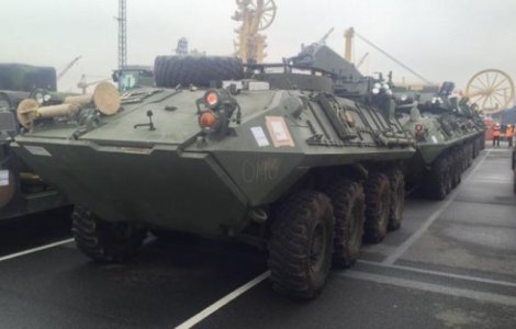 Marea Britanie si SUA trimit artilerie in Romania si Polonia