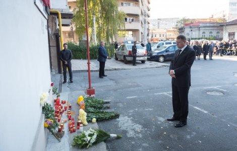 Iohannis: Dupa un an de la Colectiv, mi-as fi dorit sa stim totusi cine s-a facut vinovat de acest accident teribil