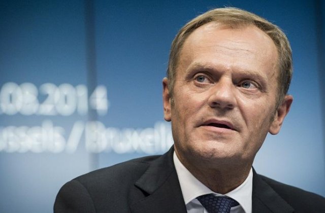 Presedintele Consiliului European, Donald Tusk, a salutat decizia Canadei de a ridica vizele pentru romani si bulgari