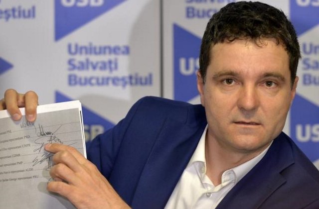 Nicusor Dan: "USR are un nou logo in campania electorala"
