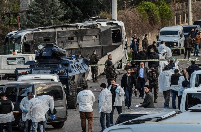 Turcia: Atentat cu masina-capcana in apropierea unui sediu al politiei la Diyarbakir