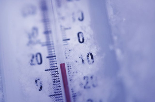 Temperaturi aproape de ger in Harghita, unde s-au intregistrat minus 9,2 grade Celsius