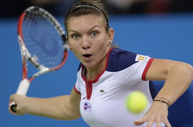 Simona Halep, castigatoarea premiului pentru cea mai frumoasa lovitura a Turneului Campioanelor